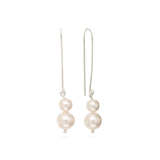 Gotas, Plata de Ley 925, Perla Swarovski artificial