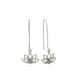 Gotas, Plata de Ley 925, Cristal Swarovski artificial