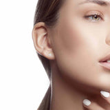 Tuerca, Bañado en oro, Zirconia cúbica artificial