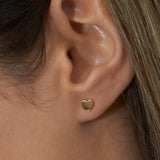 Tuerca, Bañado en oro, Sin piedra