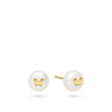 Tuerca, Oro de 9 quilates, Perla cultivada