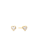 Tuerca, Oro de 9 quilates, Zirconia cúbica artificial