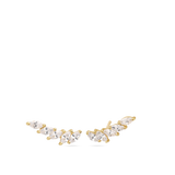 Tuerca, Oro de 9 quilates, Zirconia cúbica artificial
