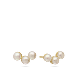 Tuerca, Oro de 9 quilates, Perla cultivada