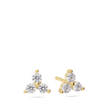 Tuerca, Bañado en oro, Zirconia cúbica artificial