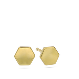 Tuerca, Bañado en oro, Sin piedra