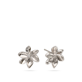 Tuerca, Plata 925 bañada en rodio, Zirconia cúbica artificial