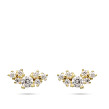 Tuerca, Bañado en oro, Zirconia cúbica artificial