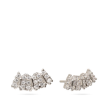 Tuerca, Plata 925 bañada en rodio, Zirconia cúbica artificial