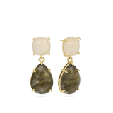 Gotas, Bañado en oro, Piedra lunar artificial, Labradorita artificial
