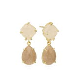 Gotas, Bañado en oro, Cuarzo artificial