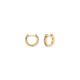 Aros, Bañado en oro, Zirconia cúbica artificial