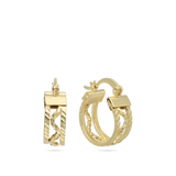 Aros, Bañado en oro, Sin piedra