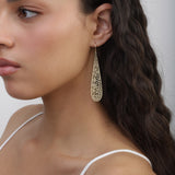 Gotas, Bañado en oro, Sin piedra