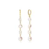 Gotas, Bañado en oro, Perla cultivada