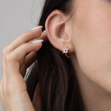 Aros, Bañado en oro, Zirconia cúbica artificial