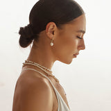 Aros, Bañado en oro, Perla cultivada