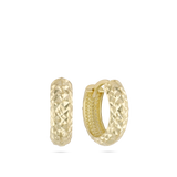 Aros, Oro de 9 quilates, Sin piedra
