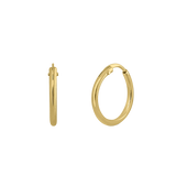 Aros, Oro de 9 quilates, Sin piedra