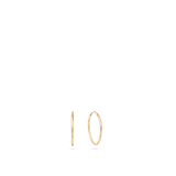 Aros, Oro de 9 quilates, Sin piedra