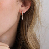 Aros, Bañado en oro, Zirconia cúbica artificial