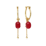 Aros, Bañado en oro, Cuarzo artificial