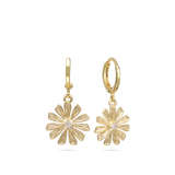 Gotas, Bañado en oro, Zirconia cúbica artificial