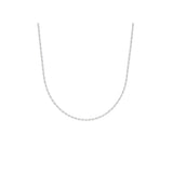 Collar Delicado y Festivo, Plata de Ley 925, Sin piedra