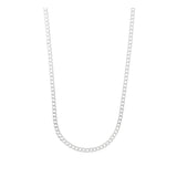collar unisex, Plata de Ley 925, Sin piedra