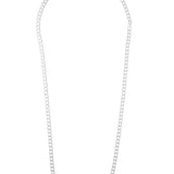 collar unisex, Plata de Ley 925, Sin piedra