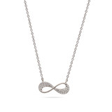 Collar colgante, Plata de Ley 925, Zirconia cúbica artificial