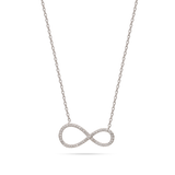 Collar colgante, Plata de Ley 925, Zirconia cúbica artificial