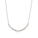 Collar colgante, Plata de Ley 925, Zirconia cúbica artificial