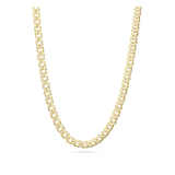 Collar gourmet, Bañado en oro, Sin piedra