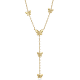 Collar colgante, Bañado en oro, Sin piedra