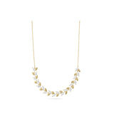 Cadena de elementos, Bañado en oro, Zirconia cúbica artificial