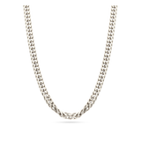 collar de hombre, Acero inoxidable, Sin piedra