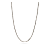 collar de hombre, Acero inoxidable, Sin piedra