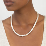 collar de perlas, Bañado en oro, Perla cultivada