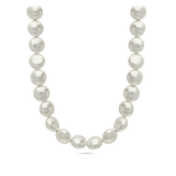 collar de piedra, Bañado en oro, Madreperla artificial