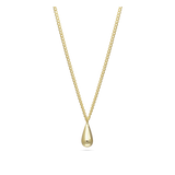 Collar colgante, Bañado en oro, Sin piedra