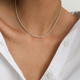 Collar gargantilla, Bañado en oro, Sin piedra