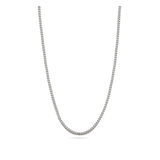 collar de hombre, Acero inoxidable, Sin piedra