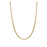 collar de hombre, Acero inoxidable, Sin piedra