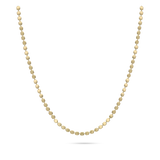Collar colgante, Bañado en oro, Sin piedra