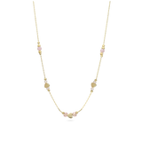 Cadena de elementos, Bañado en oro, Vidrio de plomo