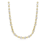 collar de tenis, Bañado en oro, Zirconia cúbica artificial