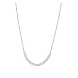 Collar colgante, Plata 925 bañada en rodio, Zirconia cúbica artificial