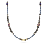 collar de piedra, Bañado en oro, Zirconia cúbica artificial, Jadeíta artificial, Lapislázuli artificial, Cuarzo artificial, Man made Unakite, Man made