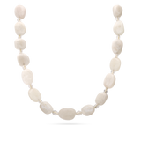 collar de piedra, Bañado en oro, Vidrio de plomo, Piedra lunar artificial